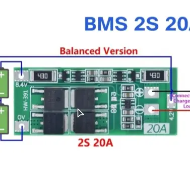 BMS 2S 8.4V 20A's photo #1