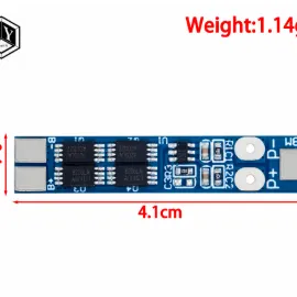 Placa BMS para batería de litio 2S 7,4 V 8A — imagen 2