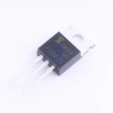 Transistor MOSFET STP50NF25, 250V, 50A. — imagen 2
