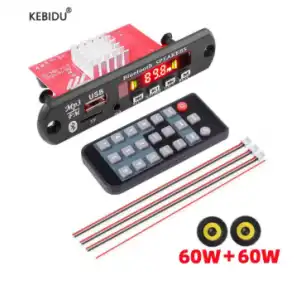 Reproductor MP3 con Amplificador Integrado 2x60W. miniatura 1