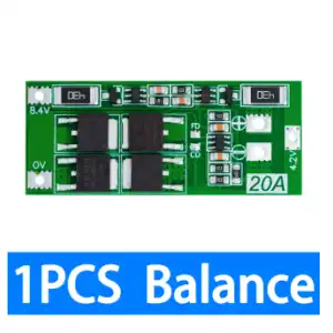 BMS 2S 8.4V 20A miniatura 2