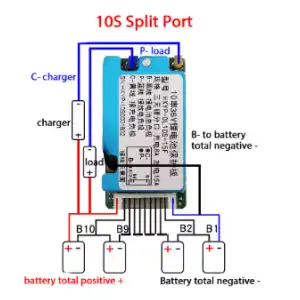 BMS 10S 36V 20A miniatura 1