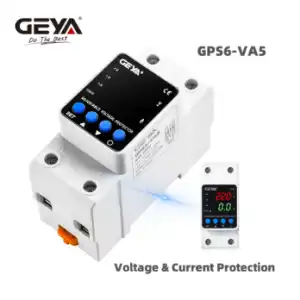 Protector de Voltaje Regulable con Display 110 y 220V 80A GEYA miniatura 2