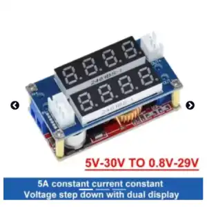 Módulo XL4015 CC/CV con Display Digital de Voltaje y Corriente miniatura 1