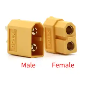 Conectores XT60H Macho + Hembra 60A M0057 miniatura 1