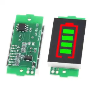 Módulo indicador de capacidad de bateria desde 1S a 8S miniatura 1