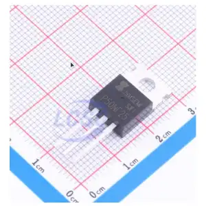 Transistor MOSFET STP50NF25, 250V, 50A. miniatura 1